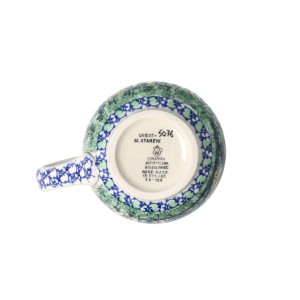 Kubek Ceramika Artystyczna Bolesławiec czeski V 0,45 L K073 dekU5076