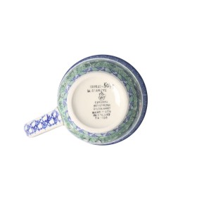 Kubek Ceramika Artystyczna Bolesławiec Latte V 0,45 L K826 dekU5076