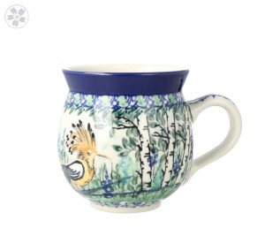 Kubek Ceramika Artystyczna Bolesławiec czeski V 0,35 L K070 dekU5076