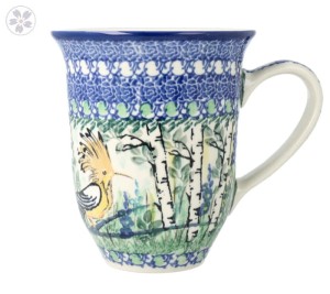 Kubek Ceramika Artystyczna Bolesławiec Latte V 0,45 L K826 dekU5076