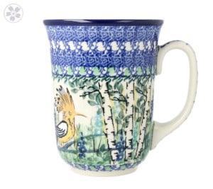 Kubek Ceramika Artystyczna Bolesławiec duży V 0,5 L K812 dekU5076