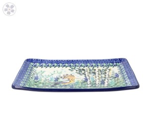 Tacka Ceramika Artystyczna Bolesławiec sushi C21 dekU5076