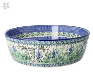 Miska Ceramika Artystyczna Bolesławiec na owoce V 2,0 L F32 dekU5076