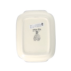 Maselnica Ceramika Artystyczna Bolesławiec kostka masła M295 dekU5076