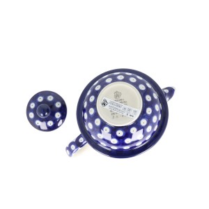 Czajnik z filiżanką Ceramika Artystyczna Bolesławiec V 0,6 L C01 DEK70AX