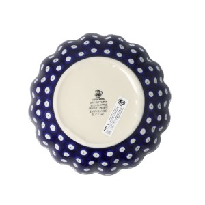 Miska Ceramika Artystyczna Bolesławiec falbanka V 0,72 L M249 dek70AX