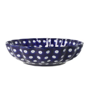 Miska Ceramika Artystyczna Bolesławiec falbanka V 0,72 L M249 dek70AX