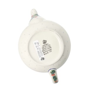 Czajnik Ceramika Artystyczna Bolesławiec do herbaty Sitko V 0,9 L E22 dek1535X