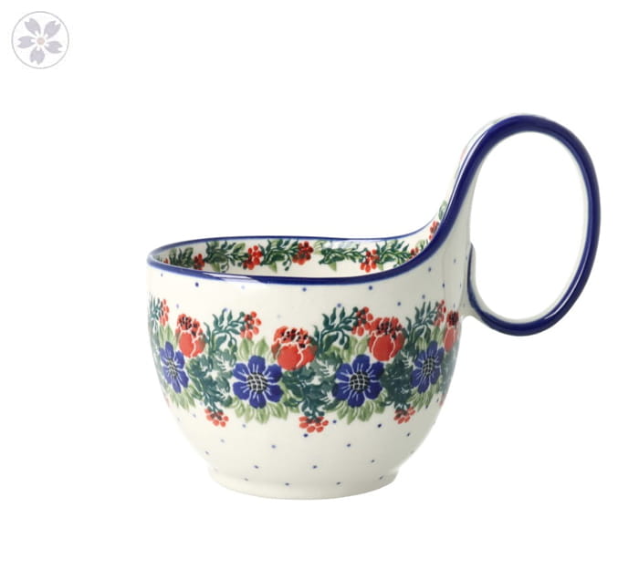 Czerpak-miska Ceramika Artystyczna Bolesławiec V 0,4 L C845 dek1535X