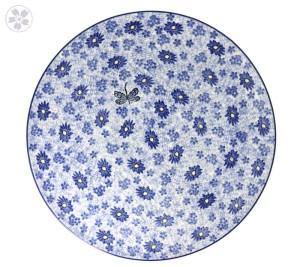 Talerz do pizzy Ceramika Artystyczna Bolesławiec D53 dek2999X