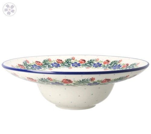 Talerz do makaronu Ceramika Artystyczna Bolesławiec D86 dek1535X