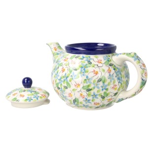 Czajnik Ceramika Artystyczna Bolesławiec do kawy V 1,2 L C060dekU4902