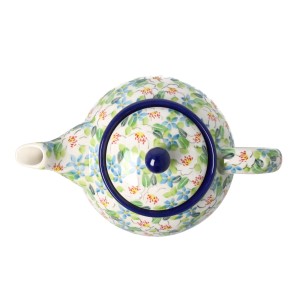 Czajnik Ceramika Artystyczna Bolesławiec do kawy V 1,2 L C060dekU4902