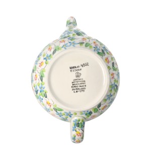 Czajnik Ceramika Artystyczna Bolesławiec do kawy V 1,2 L C060dekU4902