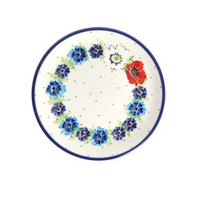 Talerz Ceramika Artystyczna Bolesławiec deserowy Ø 16 cm T261 dek2510X