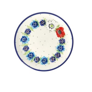 Talerz Ceramika Artystyczna Bolesławiec deserowy Ø 16 cm T261 dek2510X