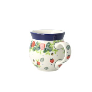 Kubek Ceramika Artystyczna Bolesławiec czeski mały V 0,2 L K005 dek2709X