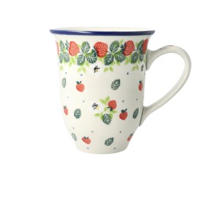 Kubek Ceramika Artystyczna Bolesławiec Latte V 0,45 L K826 dek2709X