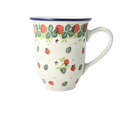 Kubek Ceramika Artystyczna Bolesławiec Latte V 0,45 L K826 dek2709X