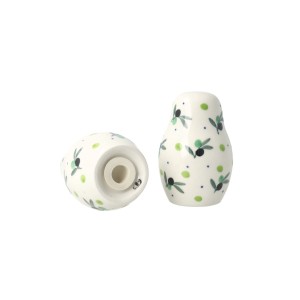 Solniczka i pieprzniczka Ceramika Artystyczna Bolesławiec komplet S131 dek2414X