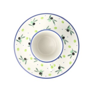 Filiżanka i spodek Ceramika Artystyczna Bolesławiec espresso V 0,09 L F66dek 2414X