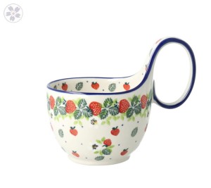 Czerpak-miska Ceramika Artystyczna Bolesławiec V 0,4 L C845 dek2709X