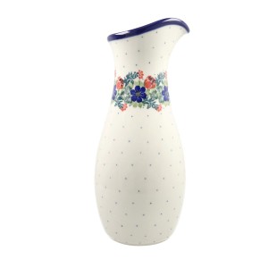 Karafka Ceramika Artystyczna Bolesławiec na wodę V 1,1 L D18 dek1535X