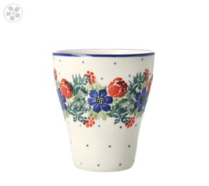 Kubek Ceramika Artystyczna Bolesławiec V 0,18 L D19 dek1535X