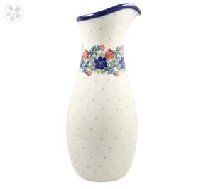 Karafka Ceramika Artystyczna Bolesławiec na wodę V 1,1 L D18 dek1535X