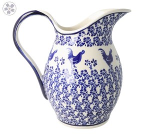 Pitcher V 1,7 L GU1160DEK1149 Bolesławiec Pottery