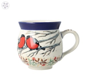 Kubek Ceramika Artystyczna Bolesławiec czeski V 0,35 L K070 dekU4908