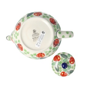 Czajnik Ceramika Artystyczna Bolesławiec do kawy V 1,2 L C060 dek3248X