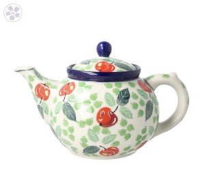 Czajnik Ceramika Artystyczna Bolesławiec do kawy V 1,2 L C060 dek3248X