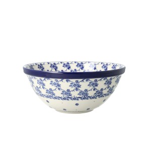 Miska Ceramika Artystyczna Bolesławiec do sałatek V 1 L M057 dek2588X