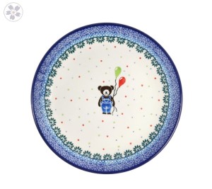 Talerz Ceramika Artystyczna Bolesławiec śniadaniowy Ø 20 cm T086 dek3328X