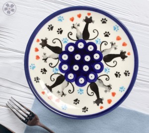 Talerz deserowy ø 16,0 cm Ceramika Bolesławiec GU818 DEK1378A