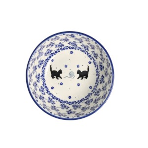 Miska na płatki Ceramika Artystyczna Bolesławiec C38 dek2588X