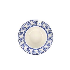 Filiżanka i spodek Ceramika Artystyczna Bolesławiec do kawy V 0,2 L F768K dek2588X