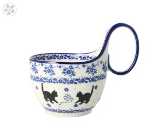 Czerpak-miska Ceramika Artystyczna Bolesławiec V 0,4 L C845 dek2588X