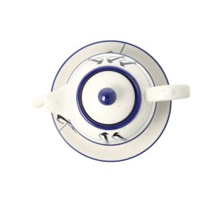 Czajnik z filiżanką Ceramika Artystyczna Bolesławiec V 0,6 L C01 DEKU4831