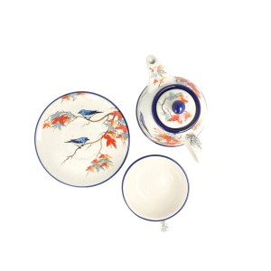 Czajnik z filiżanką Ceramika Artystyczna Bolesławiec V 0,6 L