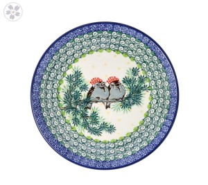 Talerz Ceramika Artystyczna Bolesławiec śniadaniowy Ø 20 cm T086 dekU4998