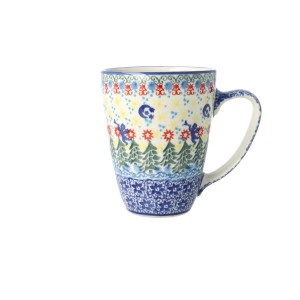 Kubek Ceramika Artystyczna Bolesławiec do herbaty V 0,3 L D05 dekU4173