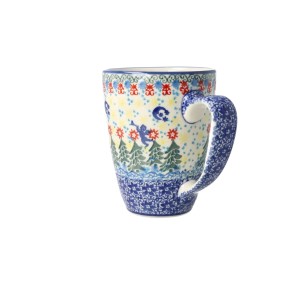 Kubek Ceramika Artystyczna Bolesławiec do herbaty V 0,3 L D05 dekU4173