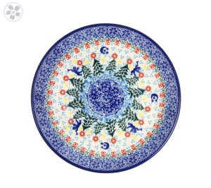 Talerz Ceramika Artystyczna Bolesławiec śniadaniowy Ø 20 cm T086 dekU4173