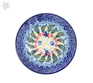 Talerz Ceramika Artystyczna Bolesławiec deserowy Ø 16 cm T261 dekU4173