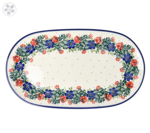 Półmisek Ceramika Artystyczna Bolesławiec G72 dek1535X