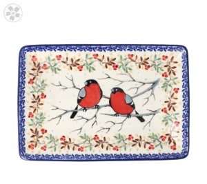 Tacka Ceramika Artystyczna Bolesławiec sushi C21 dekU4908