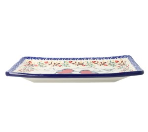 Tacka Ceramika Artystyczna Bolesławiec sushi C21 dekU4908