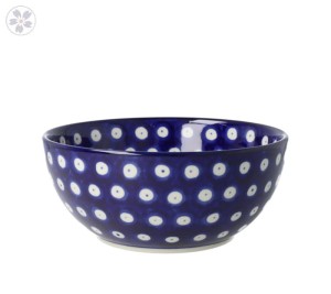 Miska na płatki Ceramika Artystyczna Bolesławiec C38 dek70AX